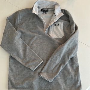 Under Armour grey light weight fleece - like new in size XL